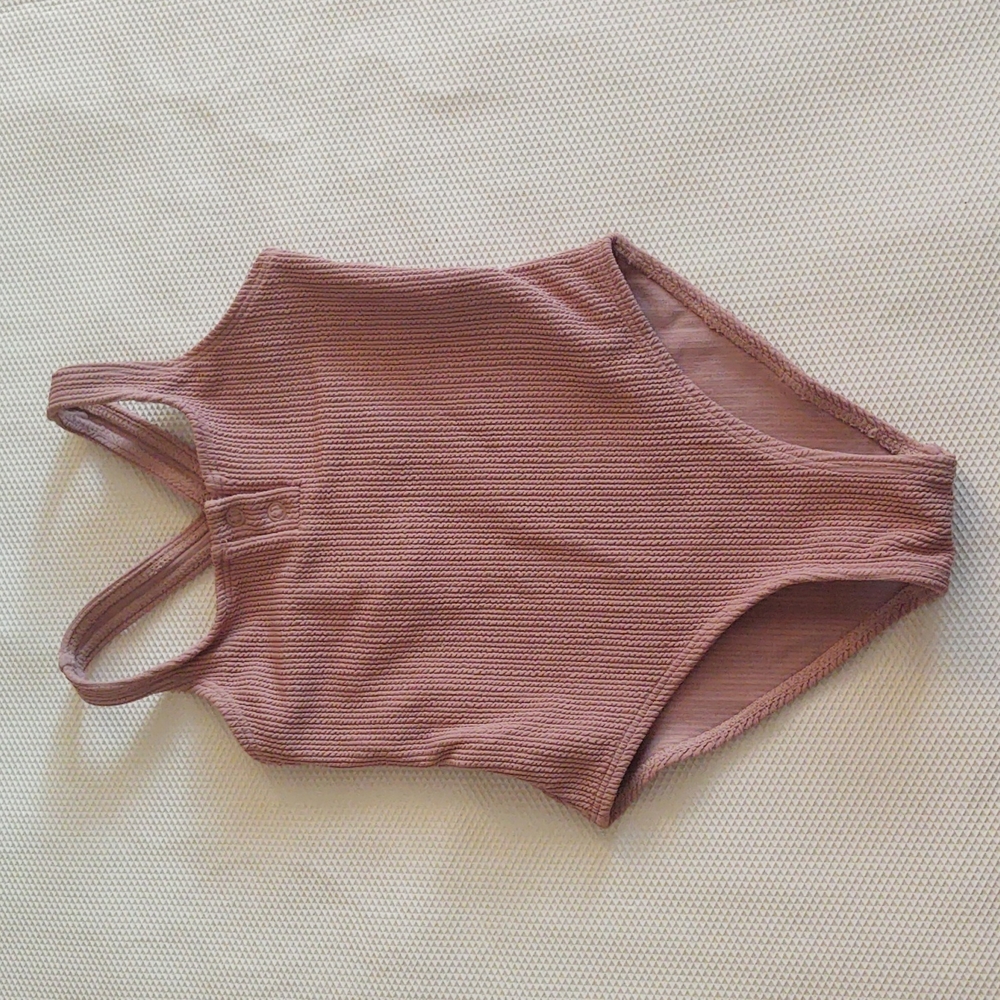 Zara 4-5 light brown/ taupe one piece swim